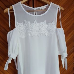 White Lace Top